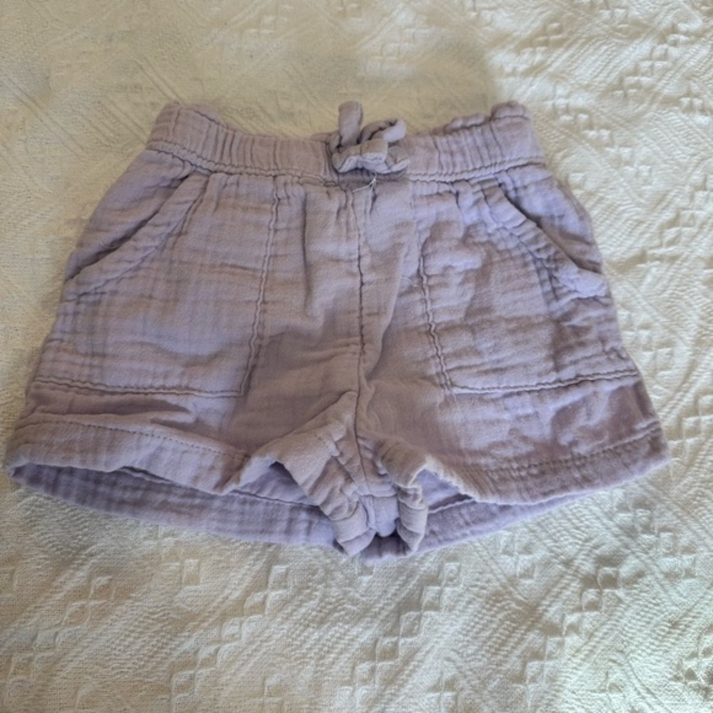 Light Purple Baby Shorts